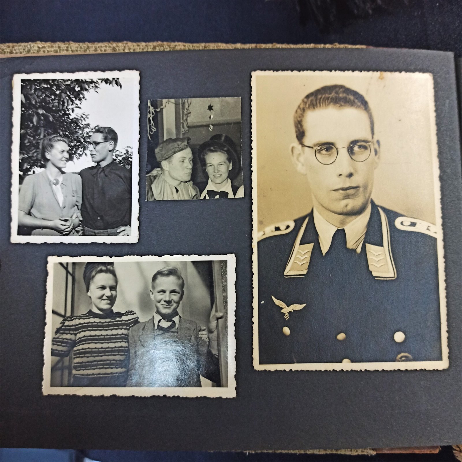 Archivo fotográfico personal de un soldado alemán de la Segunda Guerra Mundial, ca. 1940 Archivo fotográfico personal de un soldado alemán de la Segunda Guerra Mundial, ca. 1940