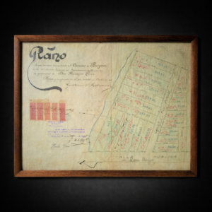 Plano original 1908 de Francisco Piria.