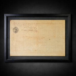 Carta de Saúde 1839 Río de Janeiro–Montevideo.