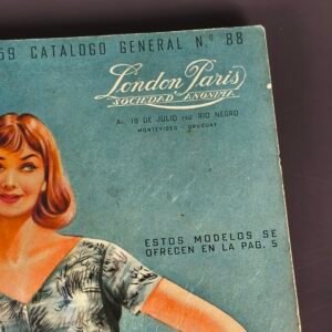 Catálogo original de London París, Primavera-Verano 1958-59.