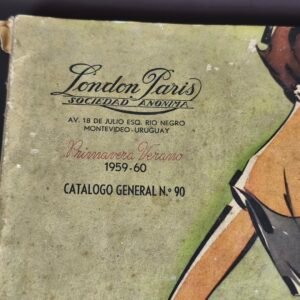 Catálogo original de London París, Primavera-Verano 1959-60.
