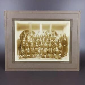 Fotografía escolar “Liceo Francés – Bachillerato”. Ca. 1920.
