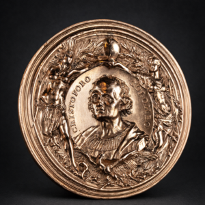 Medalla italiana conmemorativa del IV Centenario de Colón. 1892.