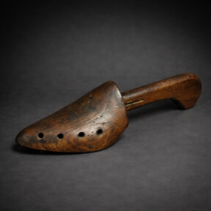 Inicio Horma articulada de zapatero en madera. Circa 1930.