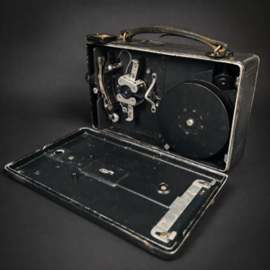 Cámara de cine Kodak «Ciné-Kodak», Model B. Circa 1923. Cámara de cine Kodak "Ciné-Kodak", Model B. Circa 1923.