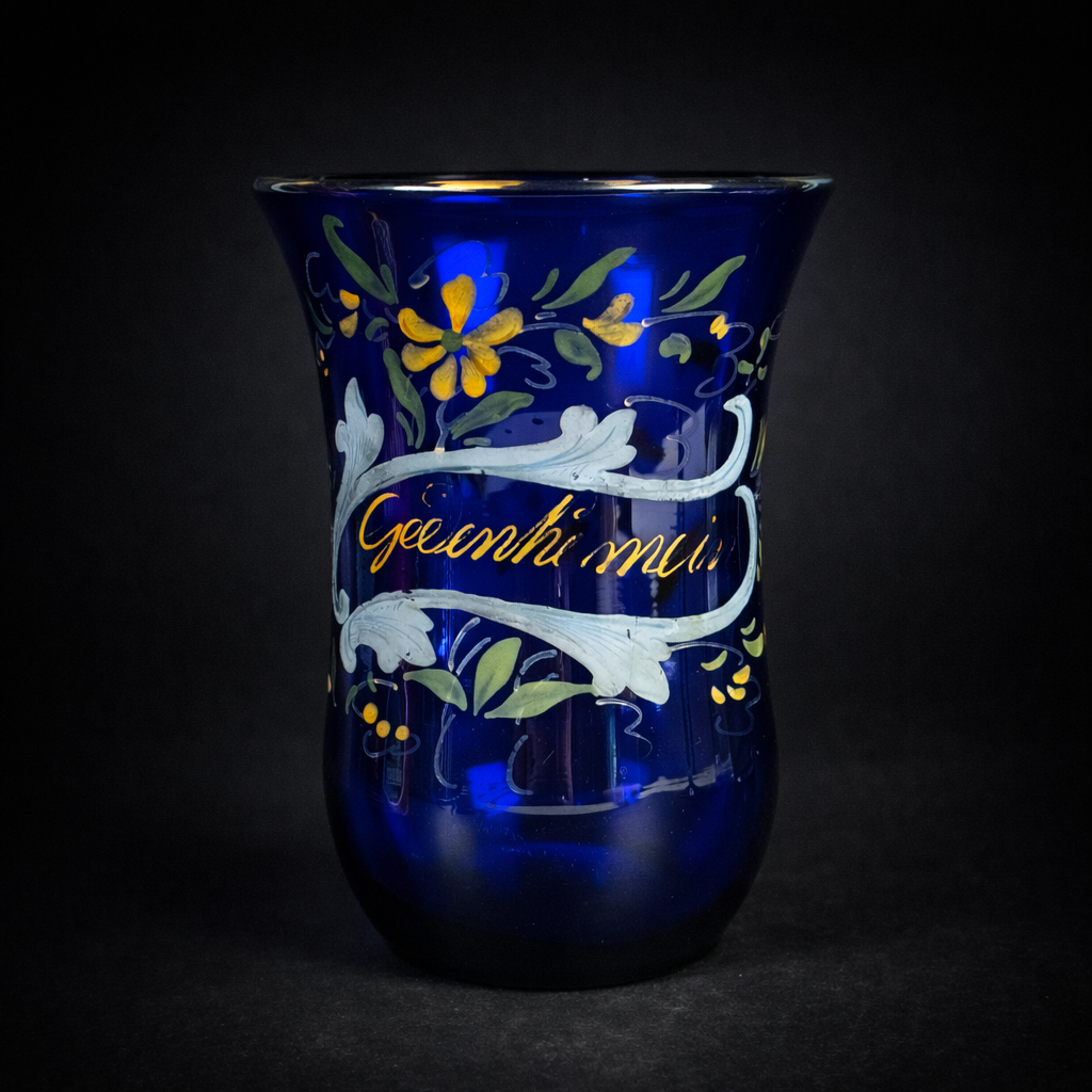 Colección de vasos europeos en vidrio artístico. Ca. 1890. Colección de vasos europeos en vidrio artístico. Ca. 1890.