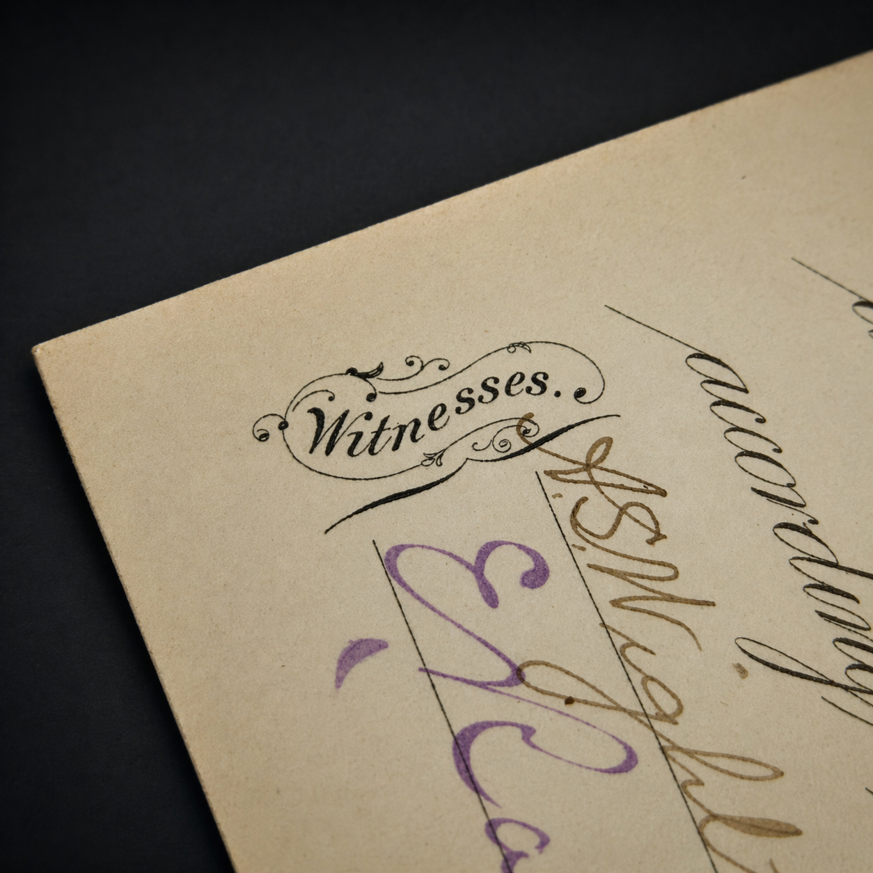 Certificado de matrimonio; Brooklyn, New York, 1876. Certificado de matrimonio; Brooklyn, New York, 1876.