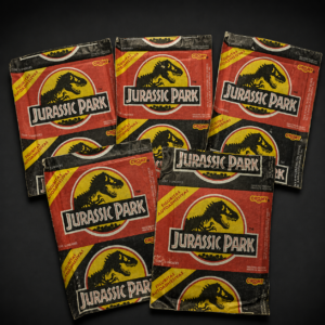 Figuritas "Jurassic Park" originales. Ca. 1993.