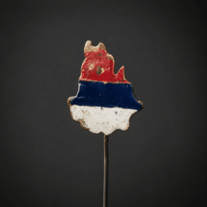 Prendedor de Uruguay - Bandera De Otorgués. Ca. 1970.