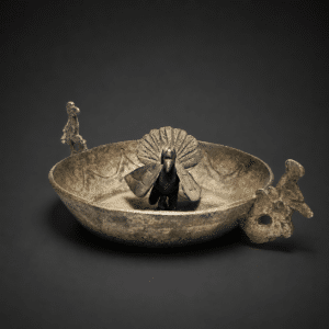 Cocha ceremonial inspirada en la cultura Paracas, siglo XX.