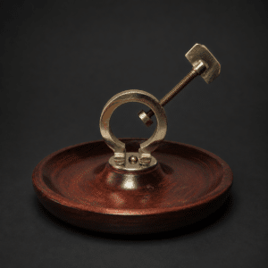 Cascanueces Carl Auböck con cuenco de madera, ca. 1950.