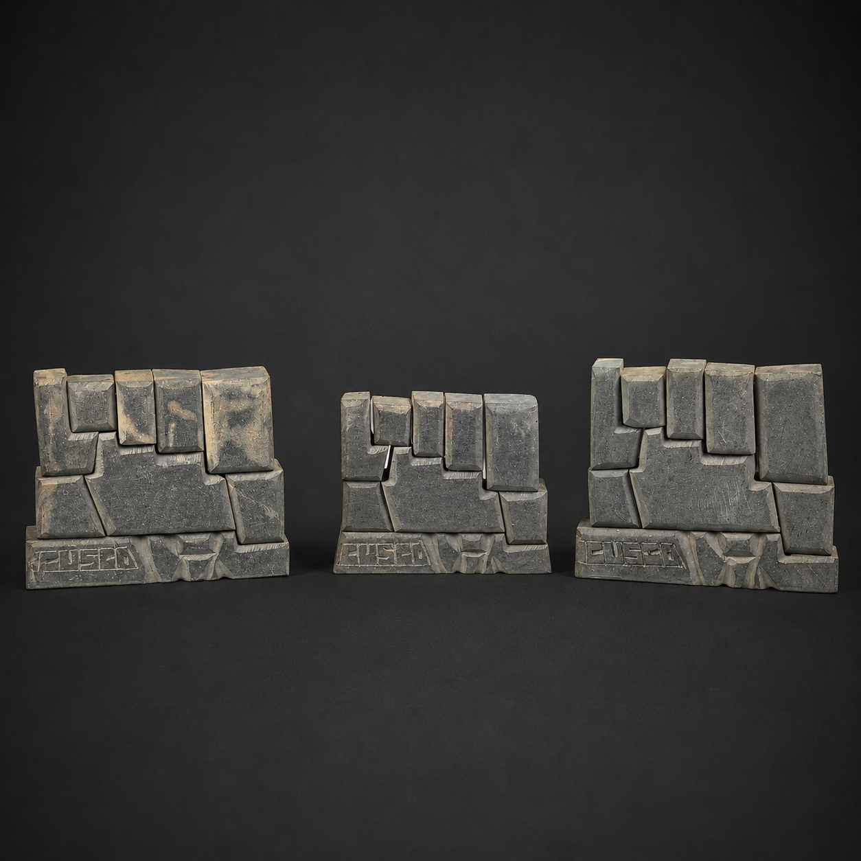 Rompecabezas de la Piedra de los 12 Ángulos de Cusco, ca. 1970. Rompecabezas de la Piedra de los 12 Ángulos de Cusco, ca. 1970.
