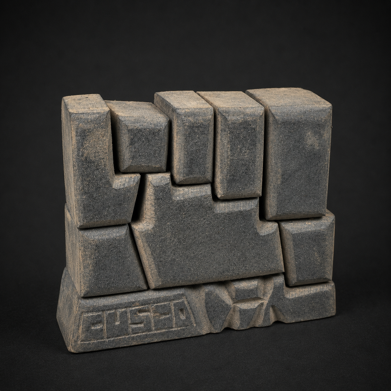Rompecabezas de la Piedra de los 12 Ángulos de Cusco, ca. 1970. Rompecabezas de la Piedra de los 12 Ángulos de Cusco, ca. 1970.