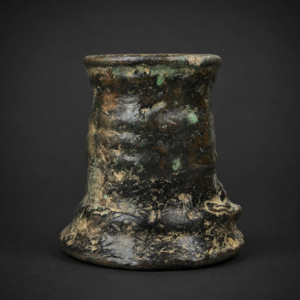 Camareta de señales en bronce macizo, ca. siglo XVIII.