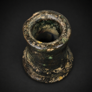 Camareta de señales en bronce macizo, ca. siglo XVIII. Camareta de señales en bronce macizo, ca. siglo XVIII.