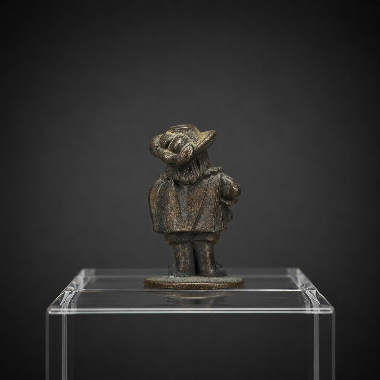 Figura Kinder caballero barroco de metal, ca. 1990. Figura Kinder caballero barroco de metal, ca. 1990.