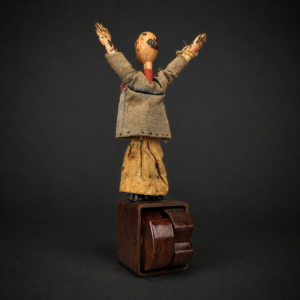 Juguete articulado Elfco de baquelita y tela, ca. 1930. Juguete articulado Elfco de baquelita y tela, ca. 1930.