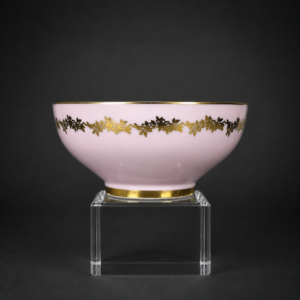Bowl en porcelana fina inglesa «Paragon», ca. 1940. Bowl en porcelana fina inglesa "Paragon", ca. 1940.