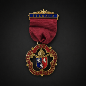 Condecoración Royal Masonic Benevolent Institution, ca. 1954.