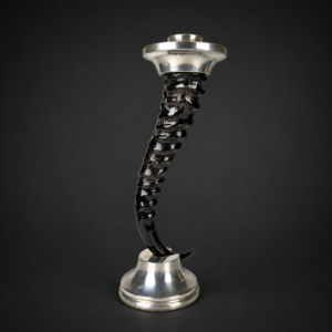 Candelero Impondo Zulu de Diane Carmichael, ca. 1990.