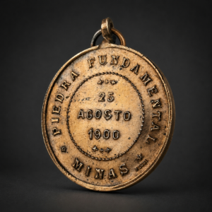 Medalla conmemorativa a Lavalleja de Rossi, ca. 1900. Medalla conmemorativa a Lavalleja de Rossi, ca. 1900.