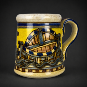 Taza de Cerámica del Carrito, ca. 1975.