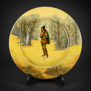 Plato decorativo "Rosalind" Royal Doulton, ca. 1910.
