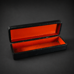 Caja lacada rusa con troika, ca. 1970.