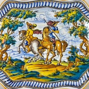 Bandeja talaverana de Santos Timoneda, ca. 1970.