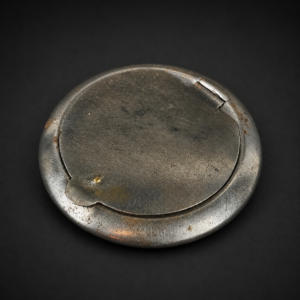 Pequeña caja metálica utilitaria, ca. 1920.