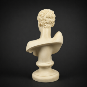 Pequeño busto de Hermes inspirado en Praxiteles, ca. finales del siglo XX.
