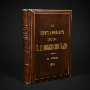 Inicio Ejemplar de Vocabulario Rioplatense Razonado, ca. 1889.