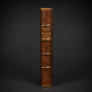 Ejemplar de Vocabulario Rioplatense Razonado, ca. 1889. Ejemplar de Vocabulario Rioplatense Razonado, ca. 1889.