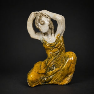 Inicio Escultura cerámica de Margarita Courtoisie, ca. 1958.