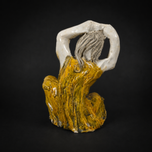 Escultura cerámica de Margarita Courtoisie, ca. 1958. Escultura cerámica de Margarita Courtoisie, ca. 1958.