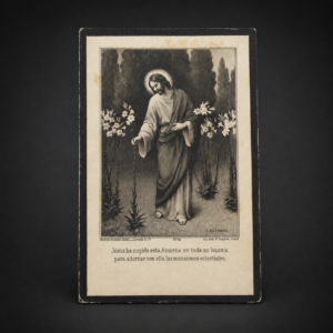 Conjunto de tarjetas mortuorias religiosas, ca. 1913–1922. Conjunto de tarjetas mortuorias religiosas, ca. 1913–1922.