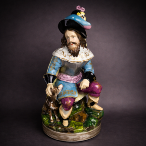 Imponente tizanera francesa de porcelana Jacob Petit, ca. 1840–1860.