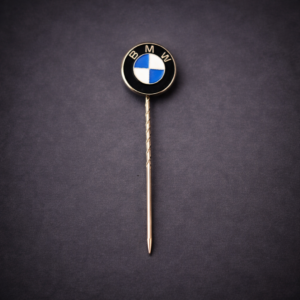 Distintivo de solapa BMW original, ca. 1980.
