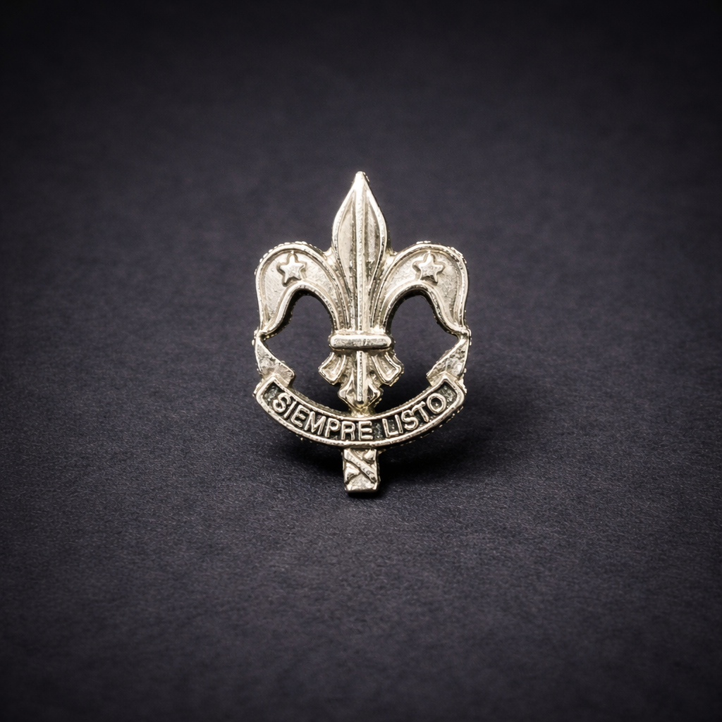 Conjunto de insignias scouts antiguas, ca. 1950. Conjunto de insignias scouts antiguas, ca. 1950.