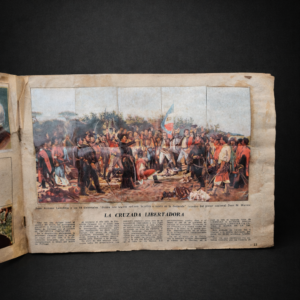 Álbum "Historia de Artigas" en cromos, ca. 1964.