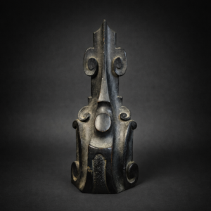 Ornamento tallado para mueble, ca. 1900.
