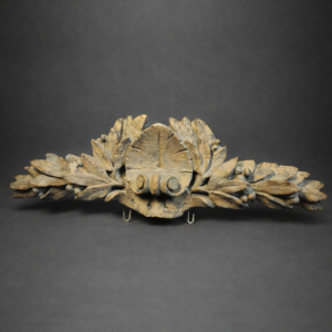 Talla ornamental de hojas y frutos, ca. siglo XIX.