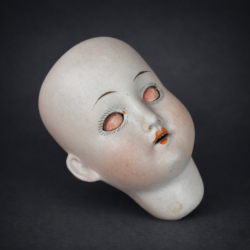 Cabeza de muñeca alemana MOA 200, ca. 1920. Cabeza de muñeca alemana MOA 200, ca. 1920.