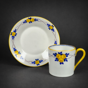 Juego de pocillos Betoule & Legrand, ca. 1915. Juego de pocillos Betoule & Legrand, ca. 1915.