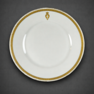 Plato oficial del Ministerio de Asuntos Exteriores italiano, ca. 1930.