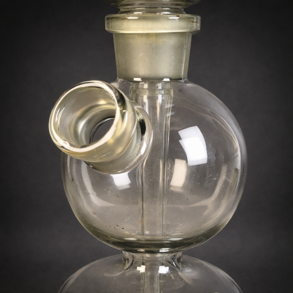 Aparato de Kipp de laboratorio en vidrio, ca. 1940. Aparato de Kipp de laboratorio en vidrio, ca. 1940.