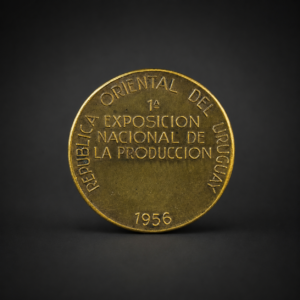 Medalla 1ª Exposición Nacional de la Producción, ca. 1956.