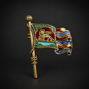 Prendedor veneciano con León de San Marcos, ca. 1960.