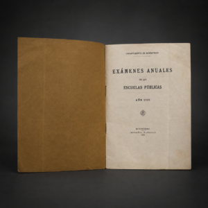 Exámenes anuales de las escuelas públicas, ca. 1928.