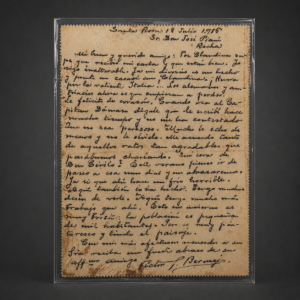 Tarjeta epistolar circulada a Rocha, ca. 1916.